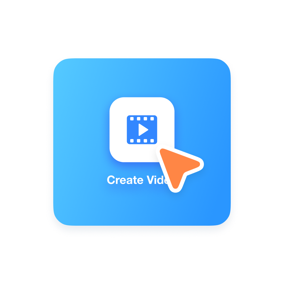 Start your project in the Healthcare Video Creator by clicking Create Video to launch AI-assisted editing.